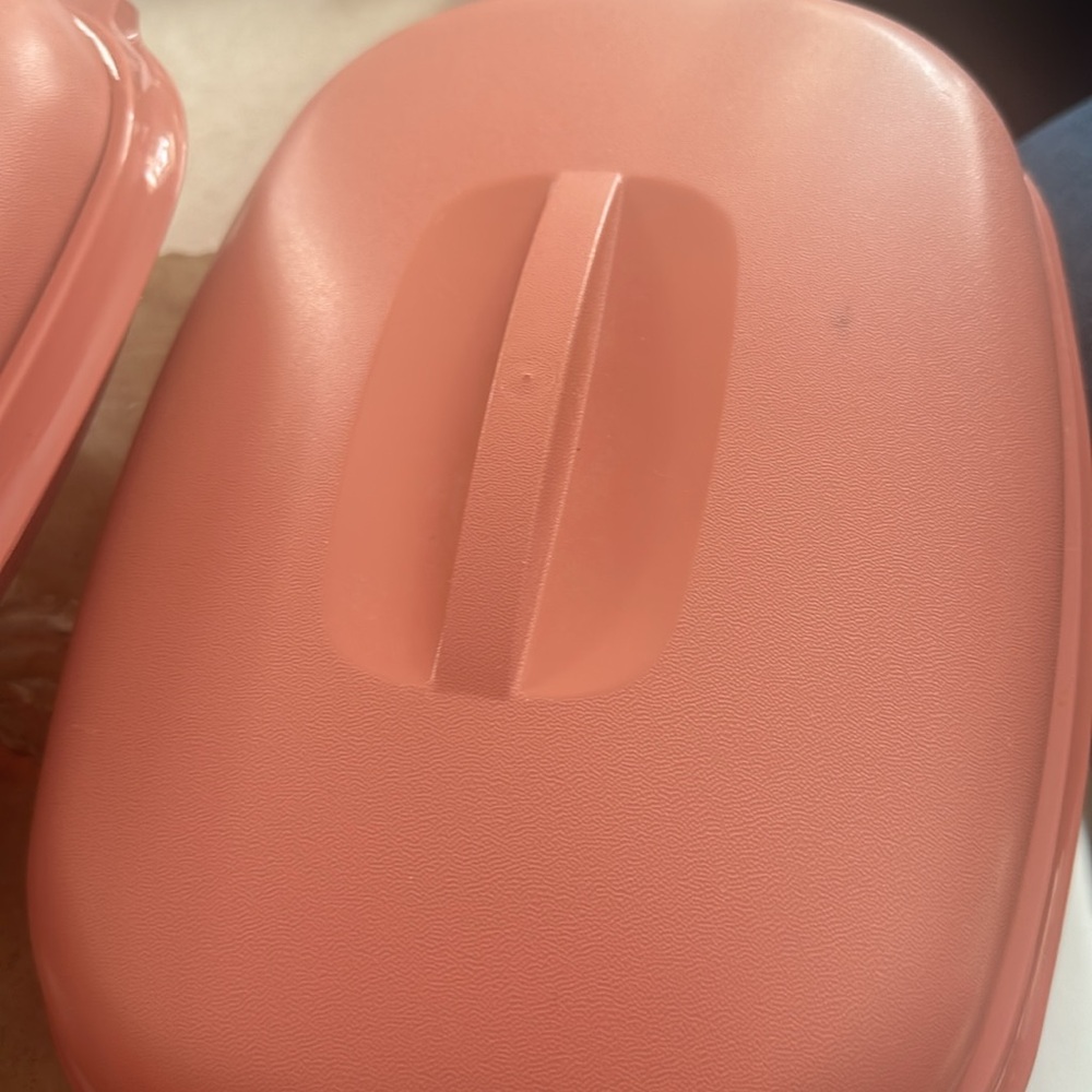 Retro 1980s 1990s Mauve Tupperware steamer colindar tray - Picture 4 of 7